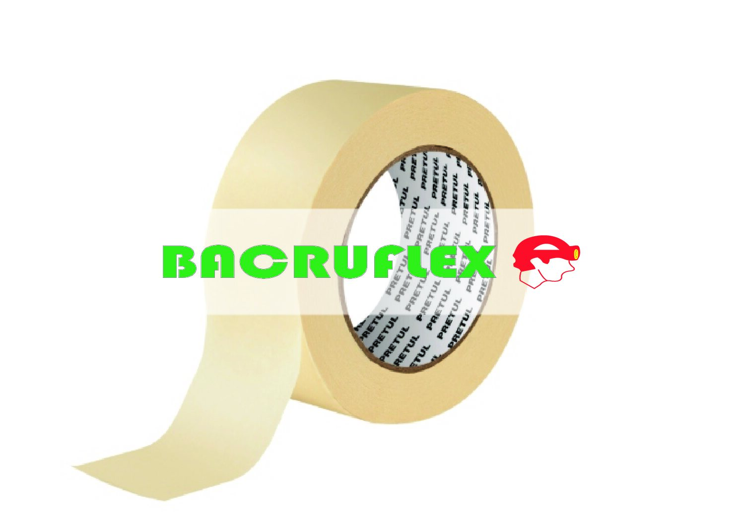 Cinta masking tape de 2" x 50 m 20672 Pretul