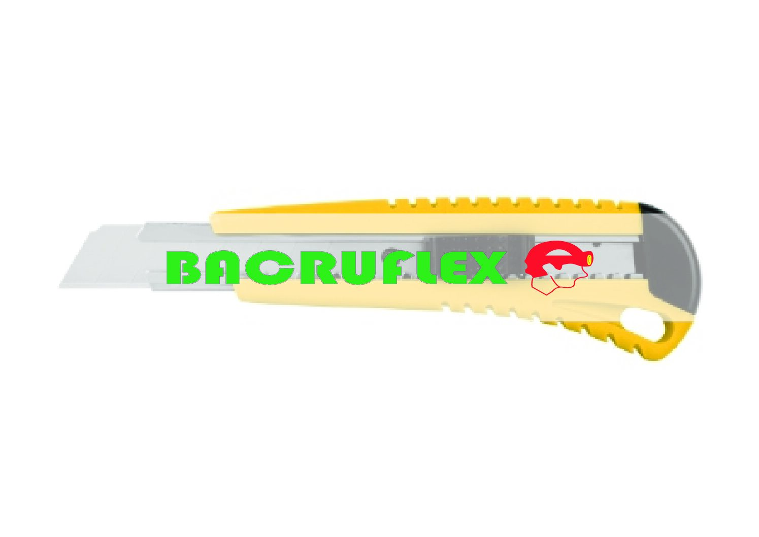 Cutter 18 mm plástico con alma metálica 22396 Pretul