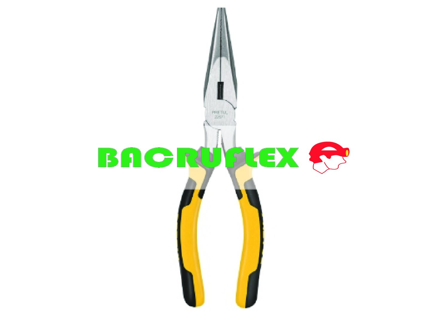 Pinza de punta y corte 8" mango Comfort Grip 22671 Pretul