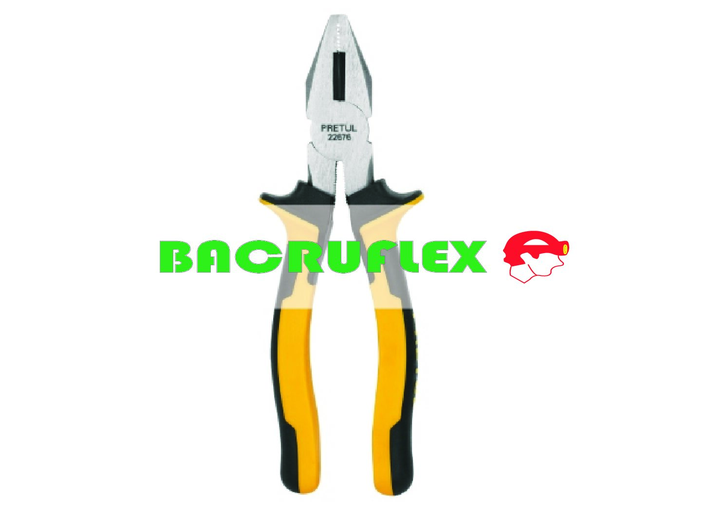 Pinza para electricista 7" mango Comfort Grip 22676 Pretul