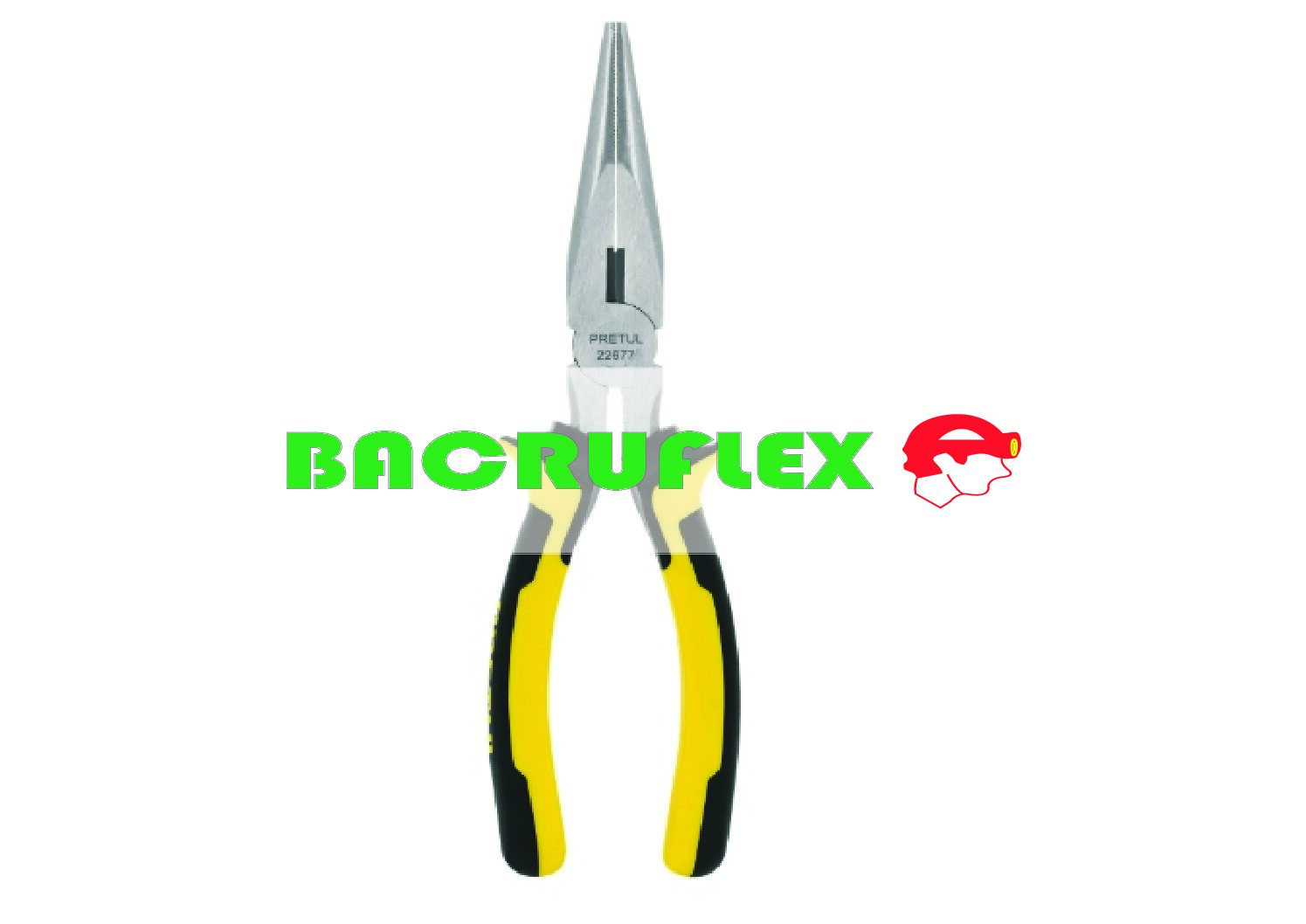Pinza de punta y corte 7" mango Comfort Grip 22677 Pretul