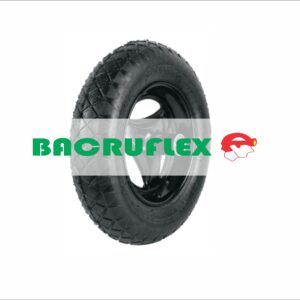 Llanta completa neumática 14" incluye eje y baleros, Pretul 25006