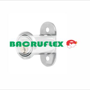 Cerradura para mueble modelo 20 cromo 43561 HERMEX