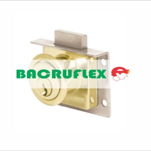 Cerradura para mueble modelo 24 latón 43565 HERMEX