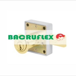 Cerradura para mueble modelo 25 latón 43567 HERMEX