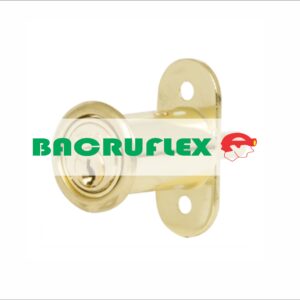 Cerradura para mueble modelo 20 latón 43569 HERMEX