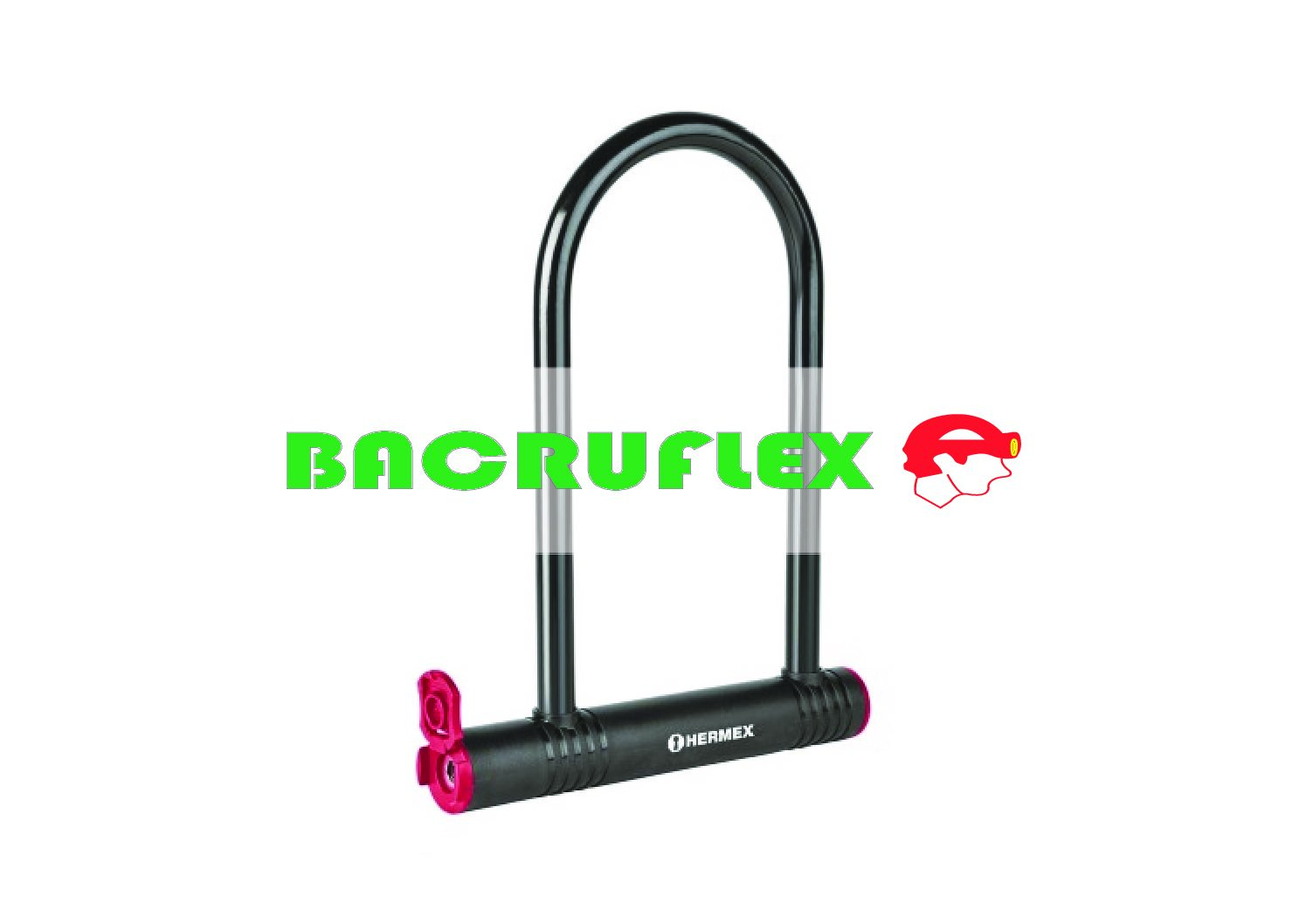 Candado rígido tipo "U" de 12mm 49620 HERMEX