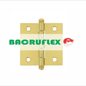 BISAGRA CUADRADA 2-1/2", LATONADO, CABEZA REDONDA, 43231 HERMEX