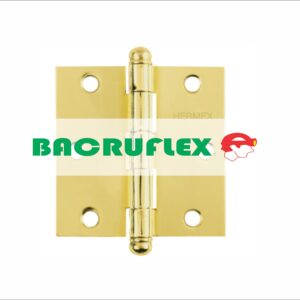 BISAGRA CUADRADA 3", LATONADO, CABEZA REDONDA, 43232 HERMEX