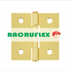 BISAGRA CUADRADA 2", LATONADO, CABEZA PLANA, 43235 HERMEX