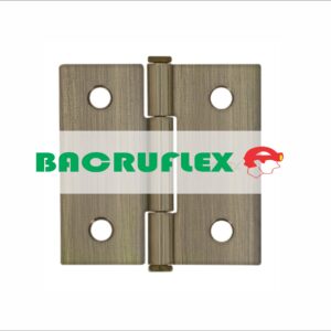 BISAGRA CUADRADA 2", LATÓN ANTIGUO, CABEZA PLANA, 43249 HERMEX