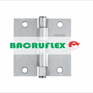 BISAGRA CUADRADA 3", SATINADO, CABEZA PLANA, 43261 HERMEX
