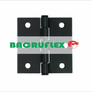 BISAGRA CUADRADA 2 1/2", NEGRO MATE, CABEZA PLANA, 46707 HERMEX