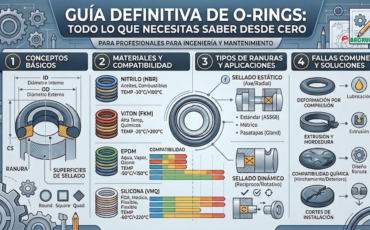 Guía Definitiva de O-Rings, todo lo que necesitas saber desde cero