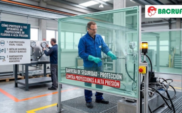 Cómo proteger a tus operarios de las proyecciones de fluidos a alta presión