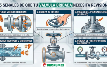 5 señales de que tu válvula bridada necesita revisión