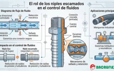 El rol de los niples escamados en el control de fluidos