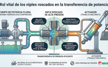 El rol vital de los niples roscadas en la transferencia de potencia