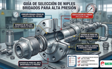 Cómo elegir el niple bridado correcto para sistemas de alta presión