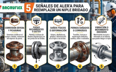 5 señales de alerta de que es momento de reemplazar un niple bridado