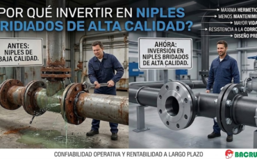 ¿Por qué invertir en niples bridados de alta calidad?