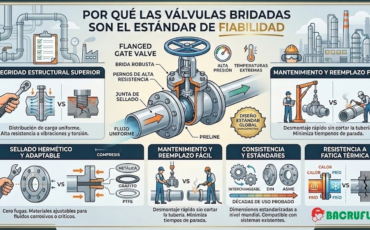 Por qué las válvulas bridadas son el estándar de fiabilidad
