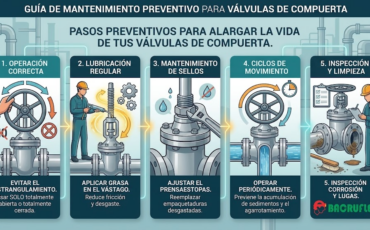 Pasos preventivos para alargar la vida de tus válvulas de compuerta