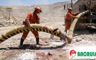 ¿Qué problemas operativos causa el uso de una manguera antiestática para ANFO que ha superado su fecha de caducidad técnica?