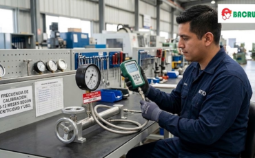 ¿Cada cuánto tiempo se debe calibrar los manómetros en una planta industrial para garantizar lecturas 100% correctas?