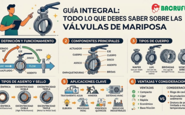 Todo lo que debes saber sobre las válvulas mariposa