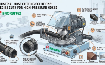 ¿Qué potencia de motor (HP) necesitan las máquinas de corte de mangueras para cortar limpiamente mangueras de 6 mallas de acero?