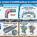 ¿Cómo se previene el desgaste prematuro por fricción en las zonas curvas de las mangueras de concreto durante el bombeo?