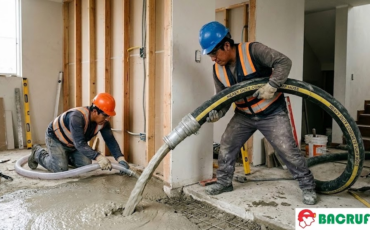 ¿Se pueden emplear las mangueras de concreto pesadas para bombear lechadas de cemento fluido o mezclas de yeso en interiores?