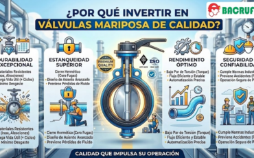 ¿Por qué invertir en válvulas mariposa de calidad?