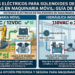 ¿Qué voltaje eléctrico (12VDC, 24VDC, 110VAC) es el más utilizado en los solenoides de las válvulas hidráulicas de maquinaria móvil?