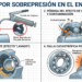 ¿Qué sucede si se aplica demasiada presión con la pistola sobre las graseras, dañando los retenes internos del cojinete?