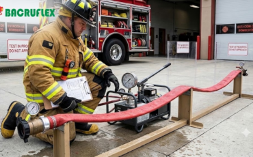 ¿Cómo se realiza correctamente la prueba hidrostática anual obligatoria que exigen las normas NFPA para las mangueras contra incendio?