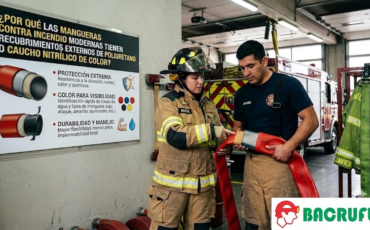¿Por qué las mangueras contra incendio modernas reciben recubrimientos externos de poliuretano o caucho nitrílico de color?