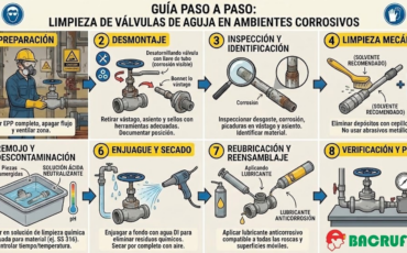 Guía paso a paso para la limpieza de válvulas de aguja en ambientes corrosivos