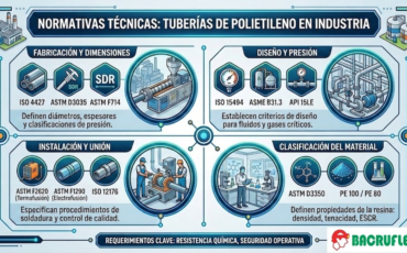 Normativas técnicas para el uso de tuberías de polietileno en el sector industrial