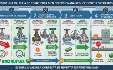 Cómo una válvula de compuerta bien seleccionada reduce costos operativos