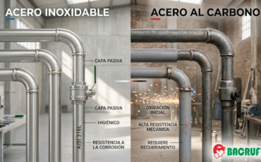 Tuberías de acero inoxidable vs acero al carbono