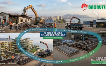 El reciclaje del acero en la industria de la construcción