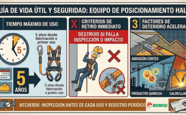 ¿Cuál es la vida útil estimada de un equipo de posicionamiento Hauk?