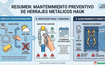 ¿Qué mantenimiento preventivo requieren los herrajes metálicos de Hauk?