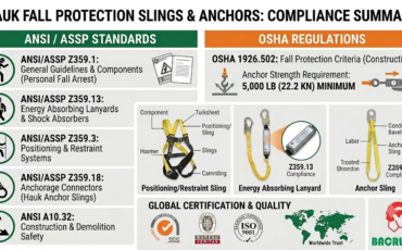 ¿Qué normas OSHA o ANSI cumplen las eslingas Hauk?