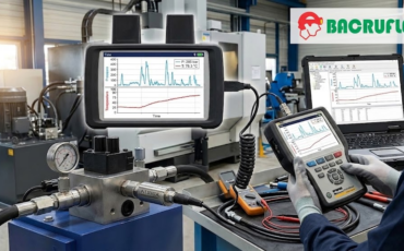 ¿El kit de testeo digital para prueba de presión permite medir y graficar simultáneamente la temperatura del aceite y la presión en la misma línea?