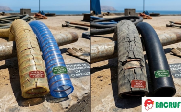 ¿Cómo responde el compuesto de PVC o caucho de la manguera con espiral de cobre ante la exposición constante a los rayos UV solares?