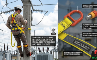 ¿Qué nivel de aislamiento eléctrico (en voltios) ofrecen los equipos Hauk?