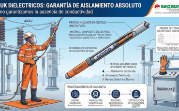 ¿Cómo garantizan los equipos dieléctricos Hauk la ausencia de conductividad?